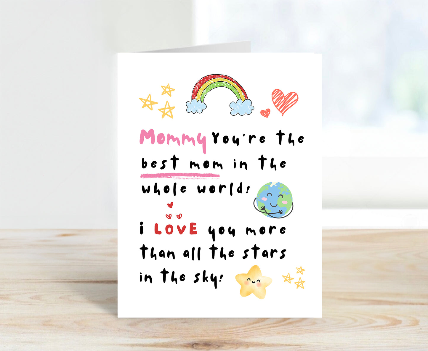 Best Mommy Card