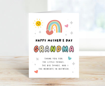 Mother's Day Card for Grandma