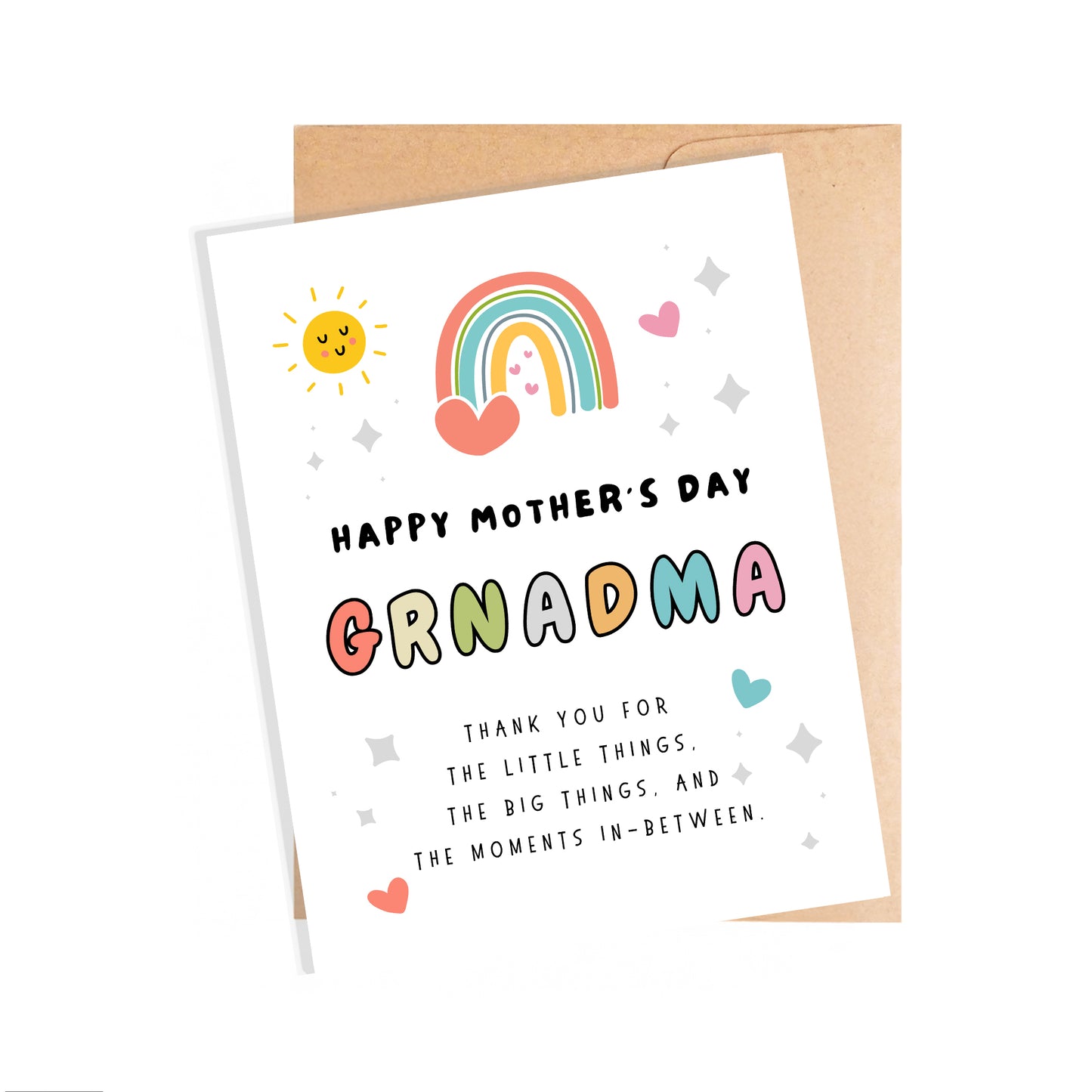 Mother's Day Card for Grandma