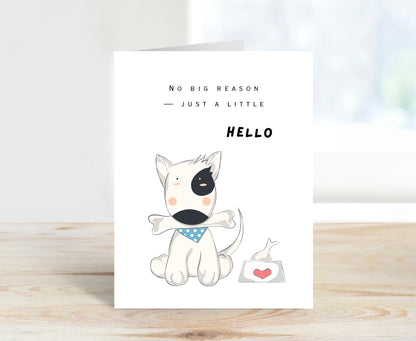 Just Say Hello Card