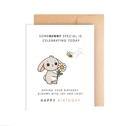 Happy Birthday Card - Somebody Special