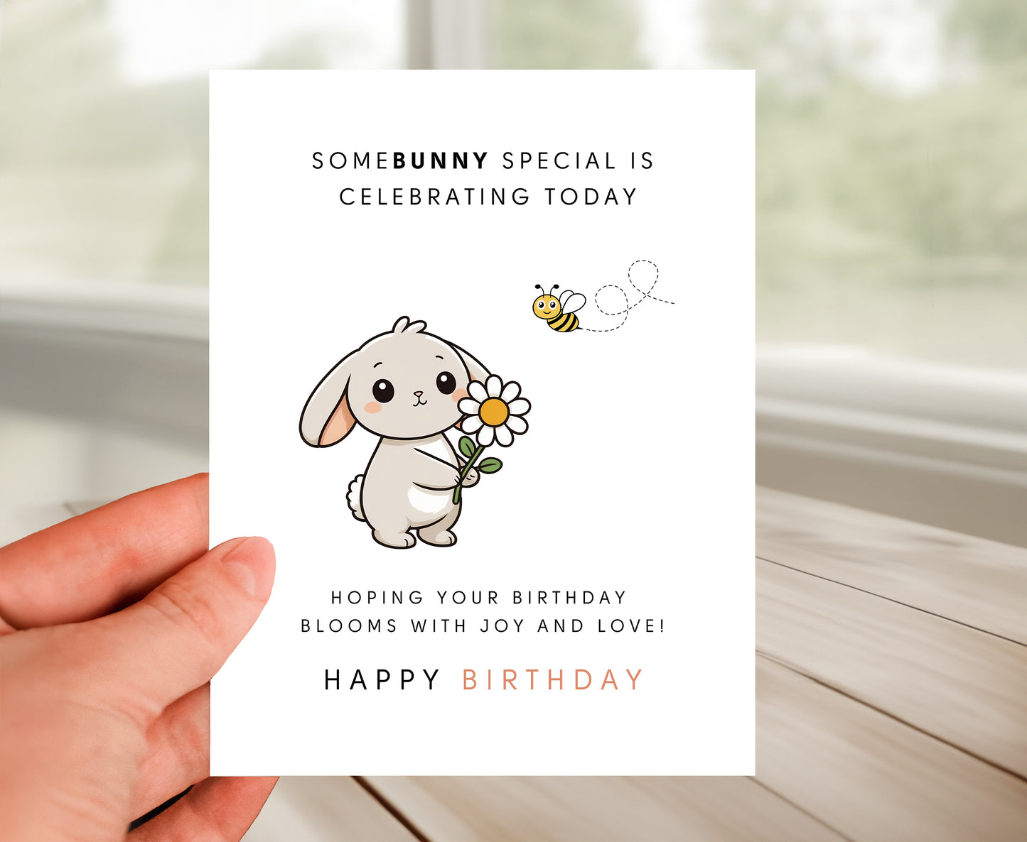 Happy Birthday Card - Somebody Special