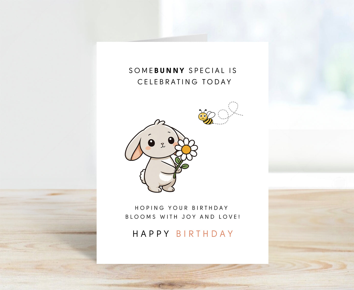 Happy Birthday Card - Somebody Special