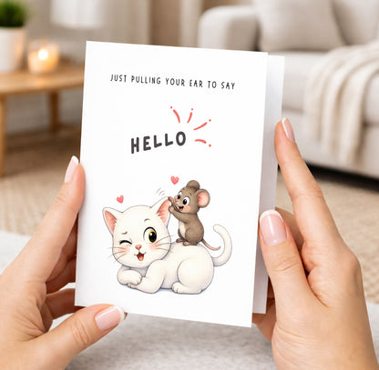 Friendship Card - Just to Say Hello