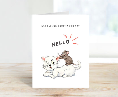 Friendship Card - Just to Say Hello