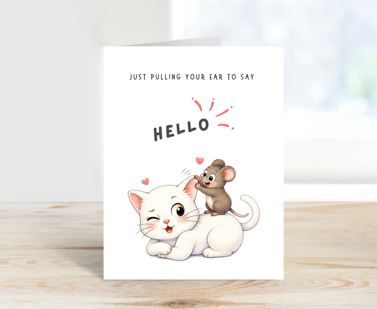 Friendship Card - Just to Say Hello