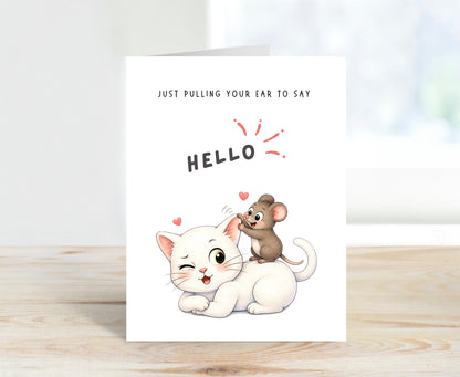 Friendship Card - Just to Say Hello