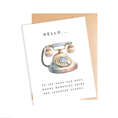Say Hello Card