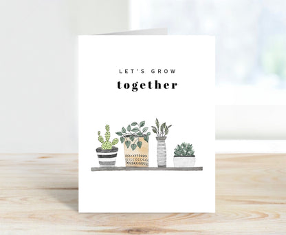 Friendship Card, Grow Together