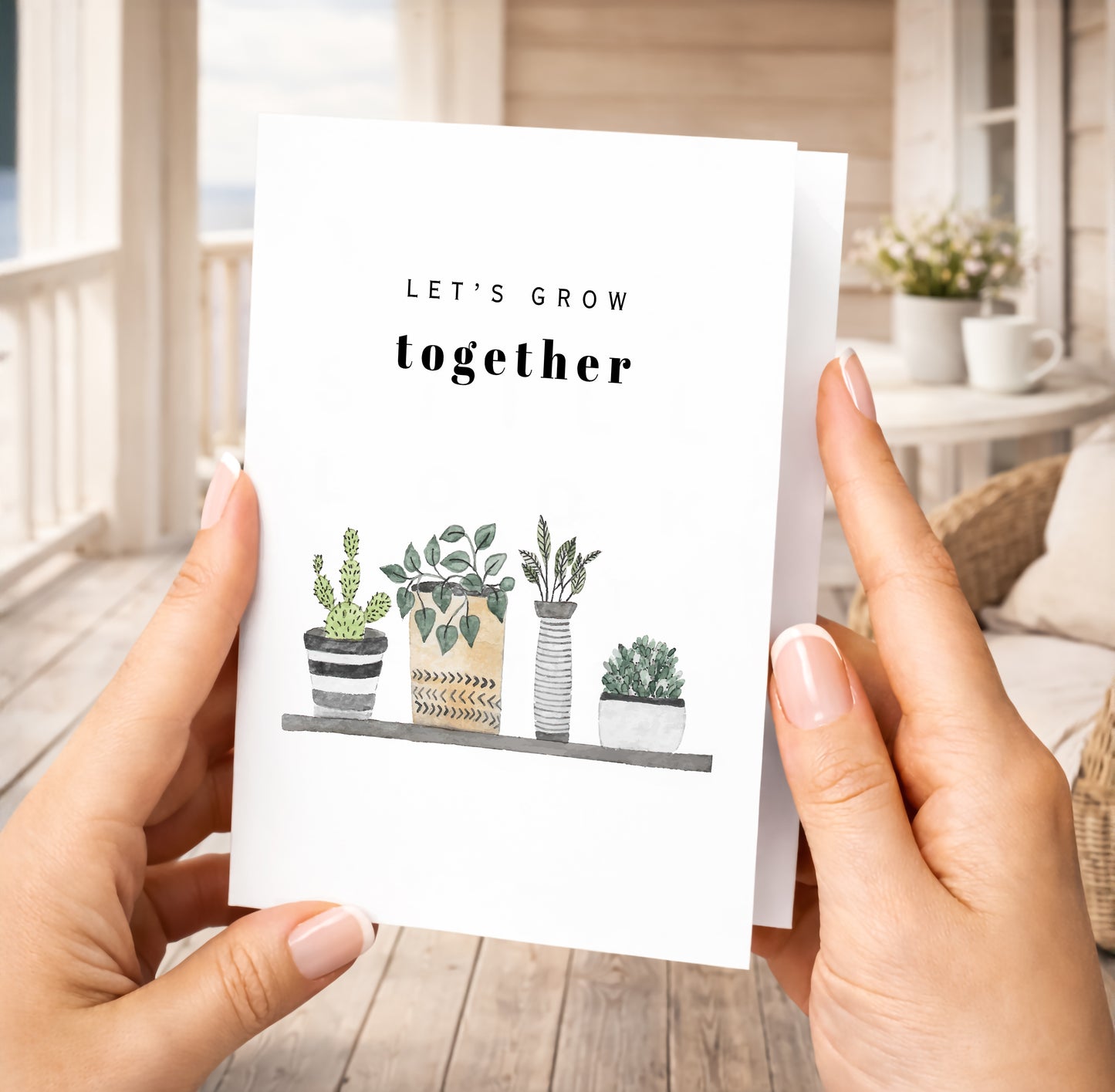 Friendship Card, Grow Together