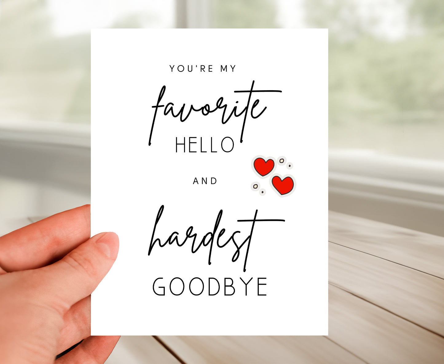 Farewell Card for Best Friend
