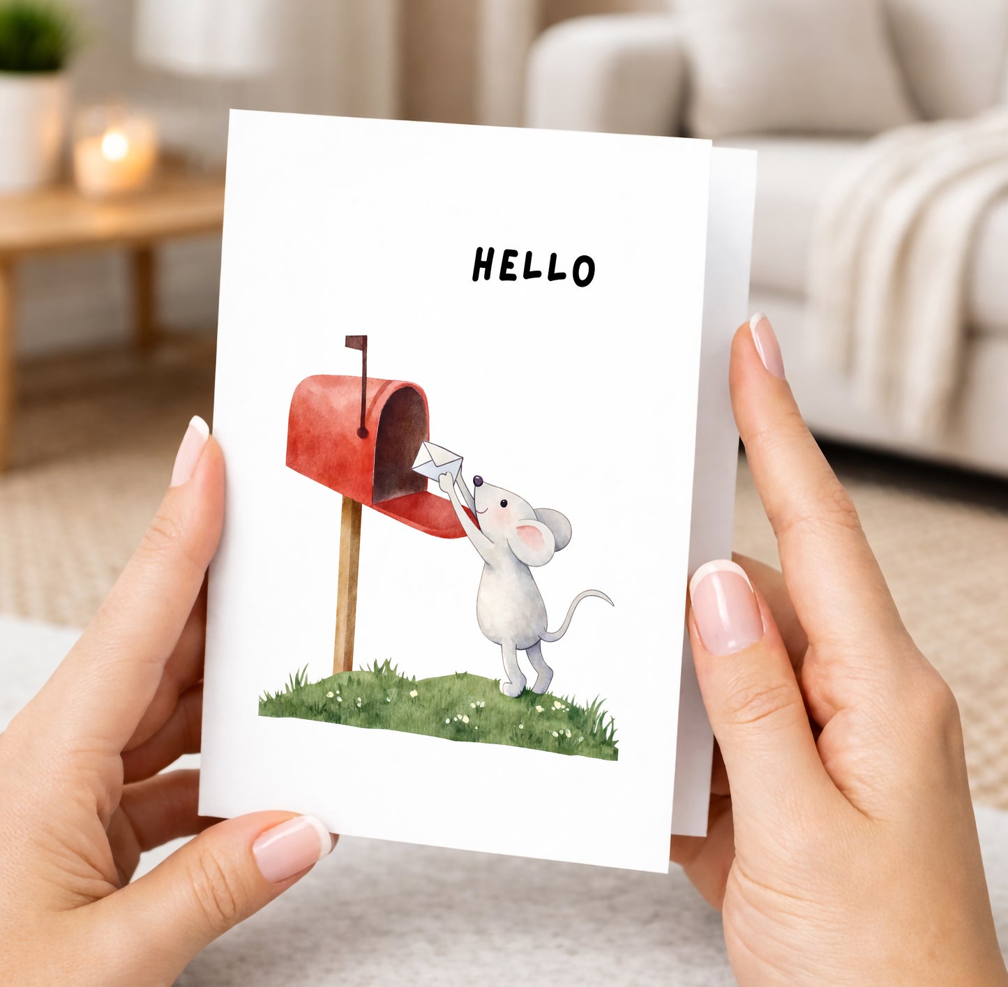 Friendship Card, Hello