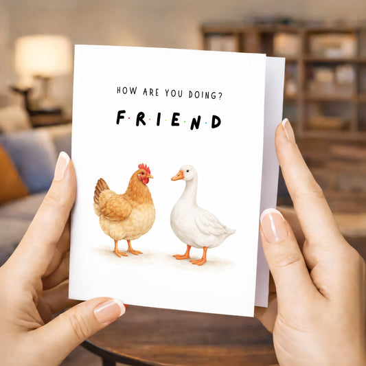 Friendship Card - Hello FRIEND