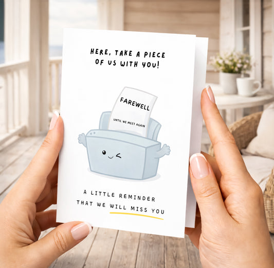 Farewell Card, Office Humor