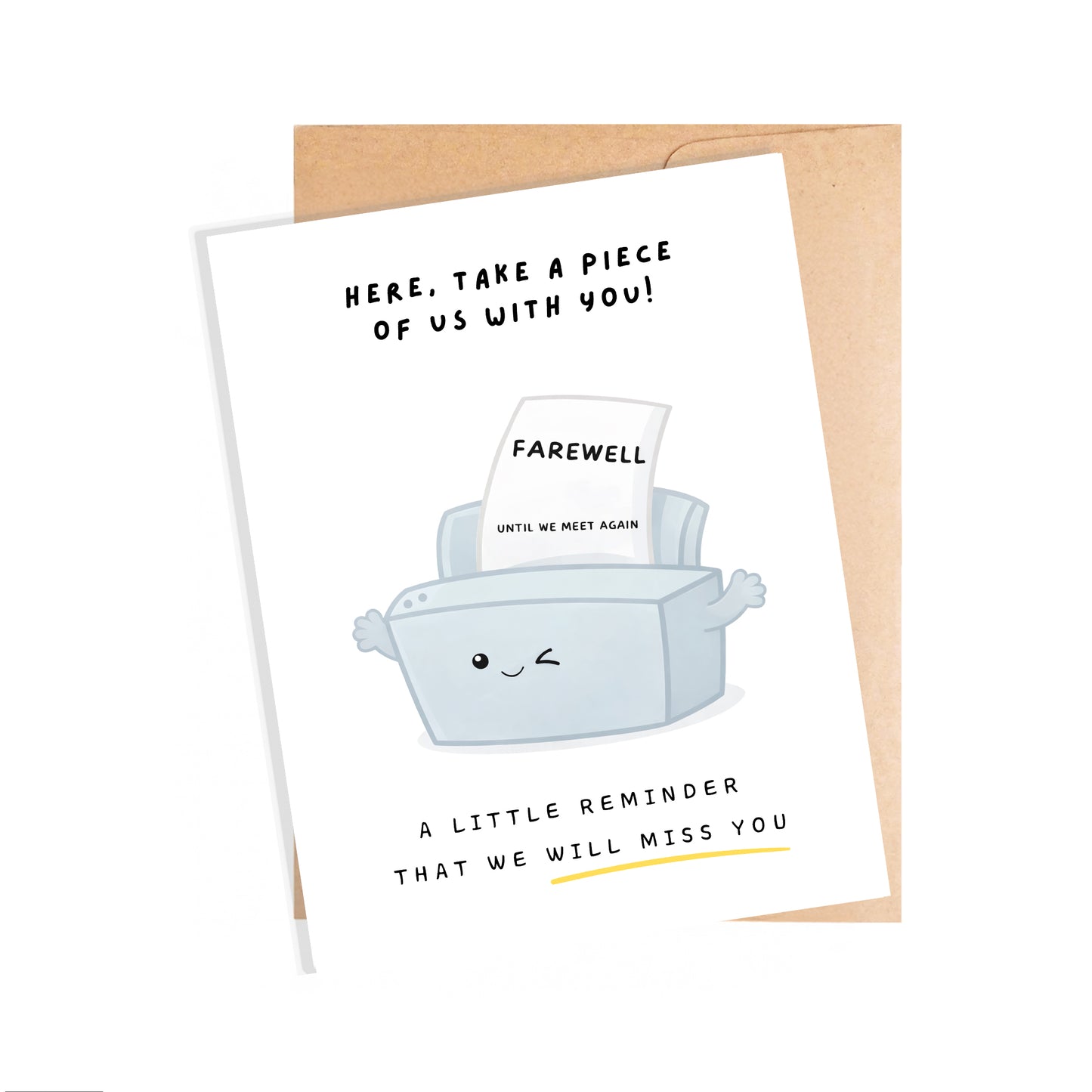 Farewell Card, Office Humor