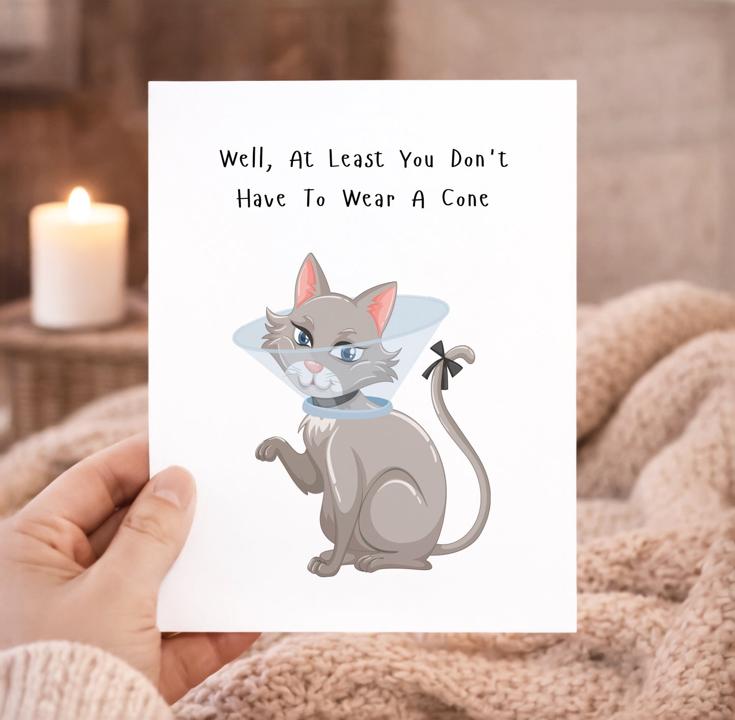 Get Well Soon Card, Playful