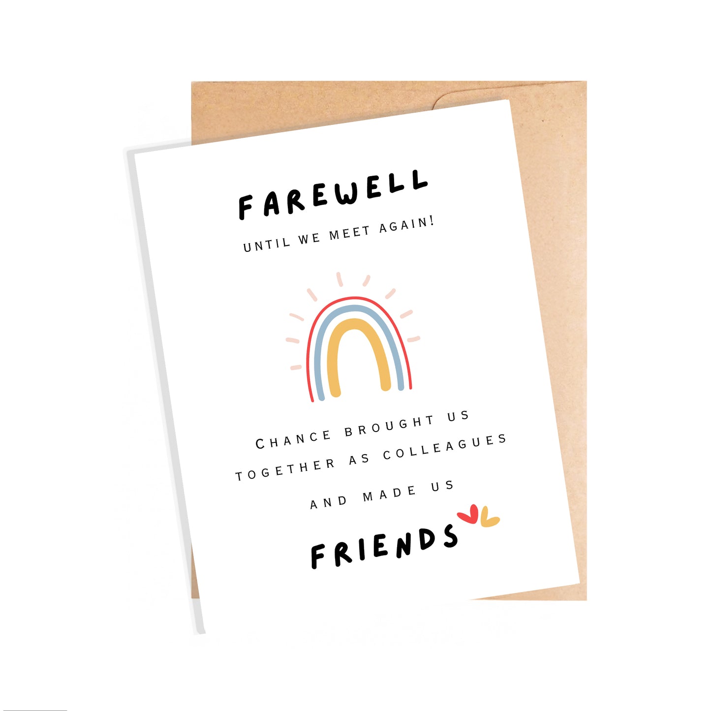 Farewell Card, Until We Meet Again