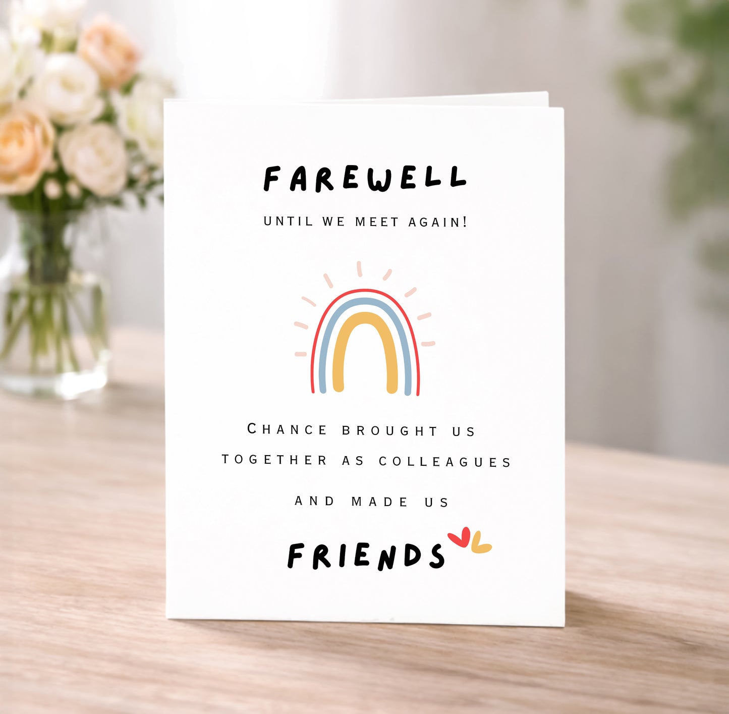 Farewell Card, Until We Meet Again