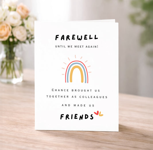 Farewell Card, Until We Meet Again