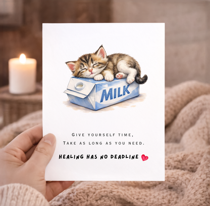 Empathy Card, Give Yourself Time