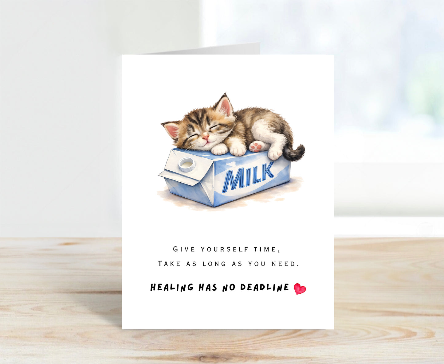 Empathy Card, Give Yourself Time