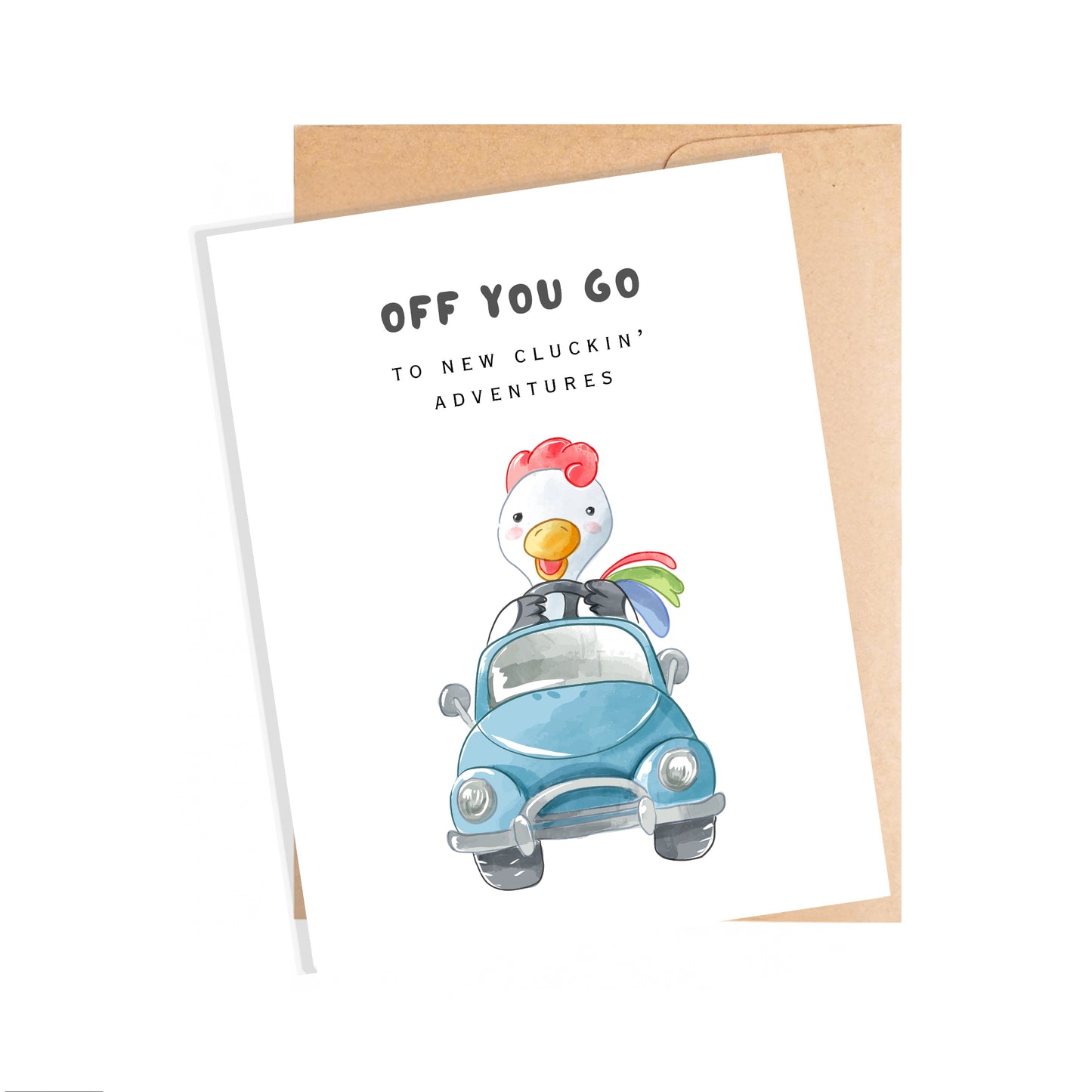 Farewell Card, Off You Go