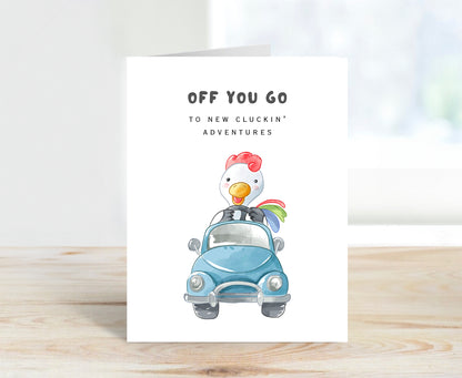 Farewell Card, Off You Go