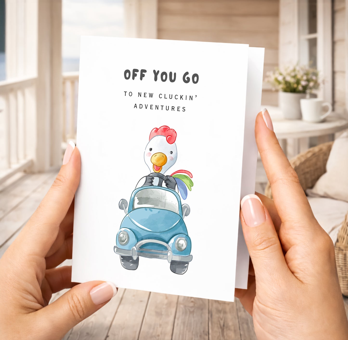 Farewell Card, Off You Go
