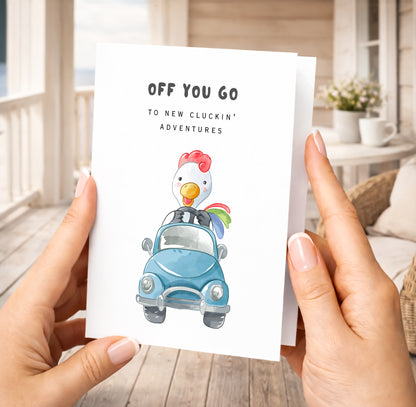 Farewell Card, Off You Go