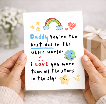 Card for Daddy