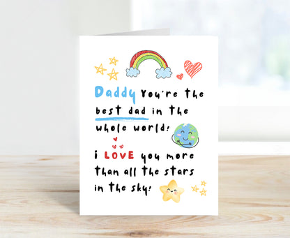 Card for Daddy
