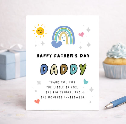 Happy Father's Card To Daddy
