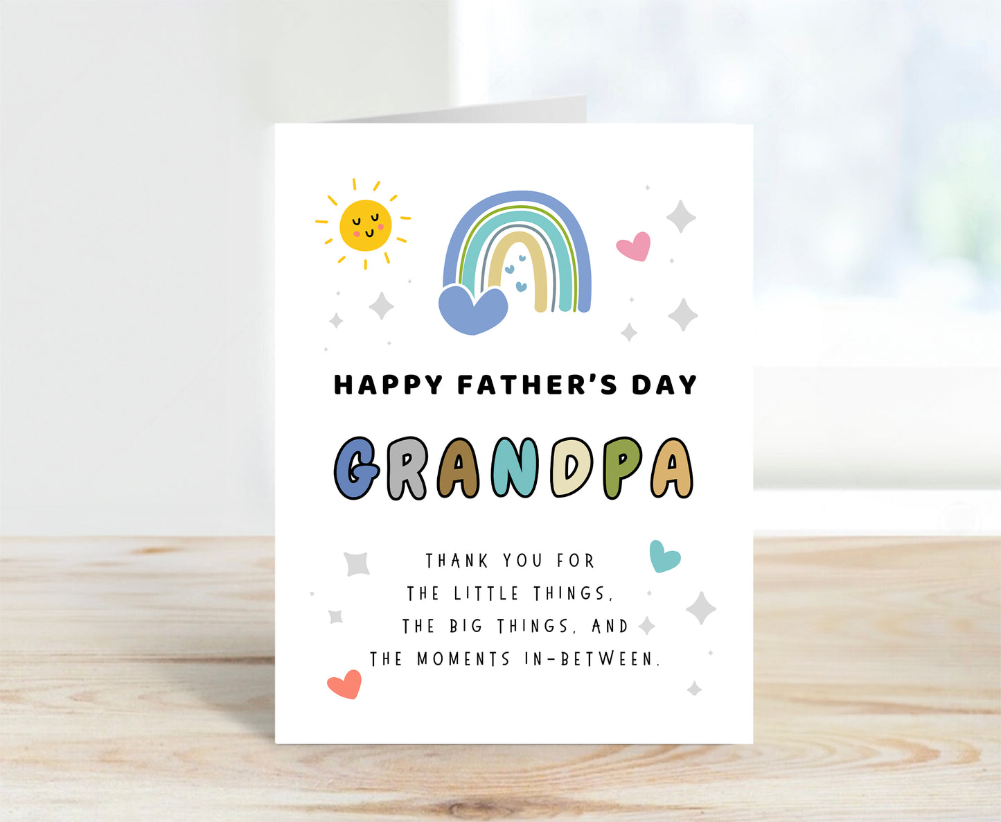 Father's Day Card To Grandpa