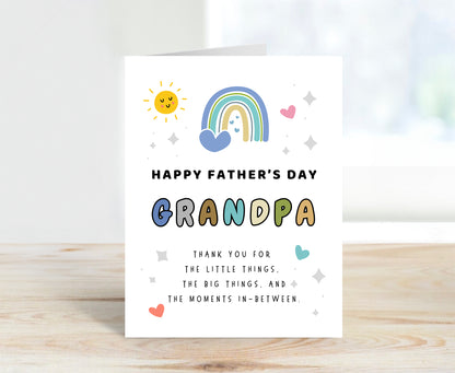 Father's Day Card To Grandpa
