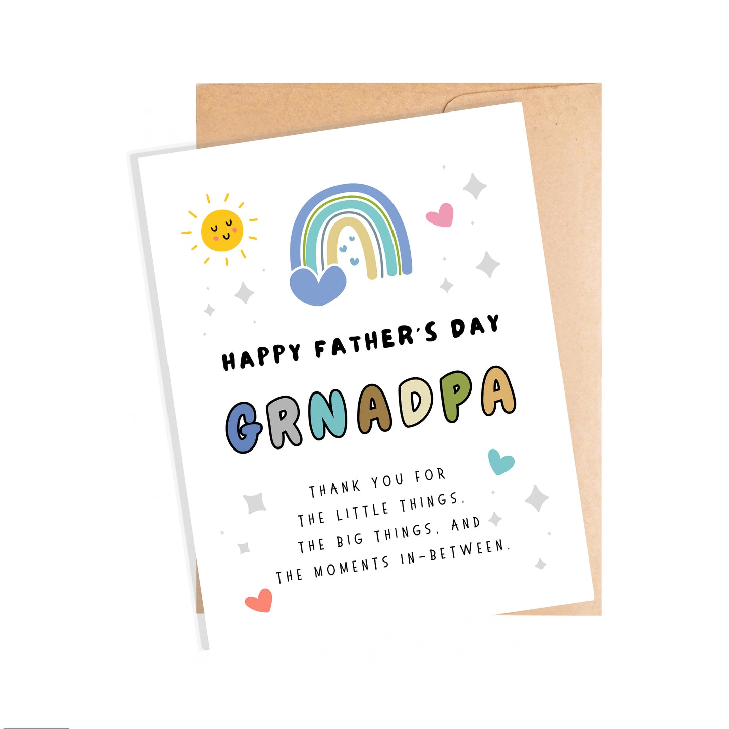 Father's Card To Grandpa