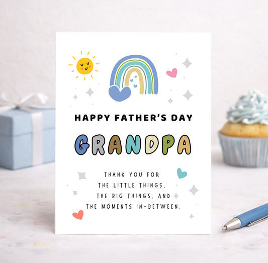 Father's Day Card To Grandpa