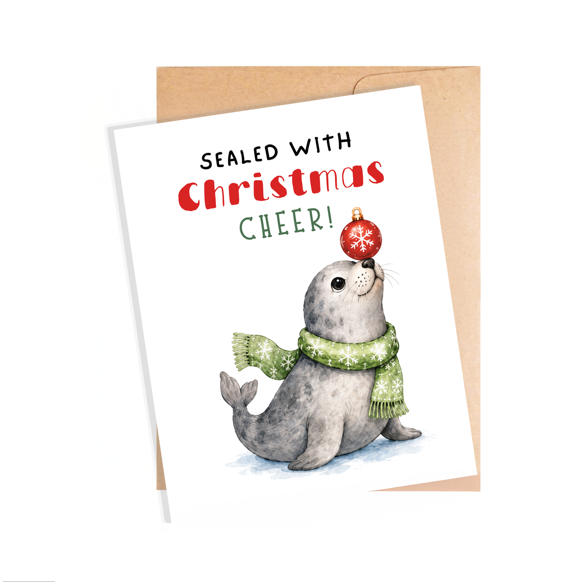 Christmas Card, Playful