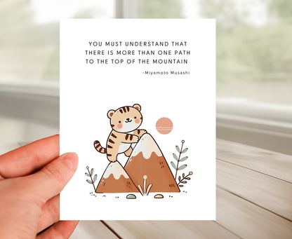 Inspirational Card - More Than One Way