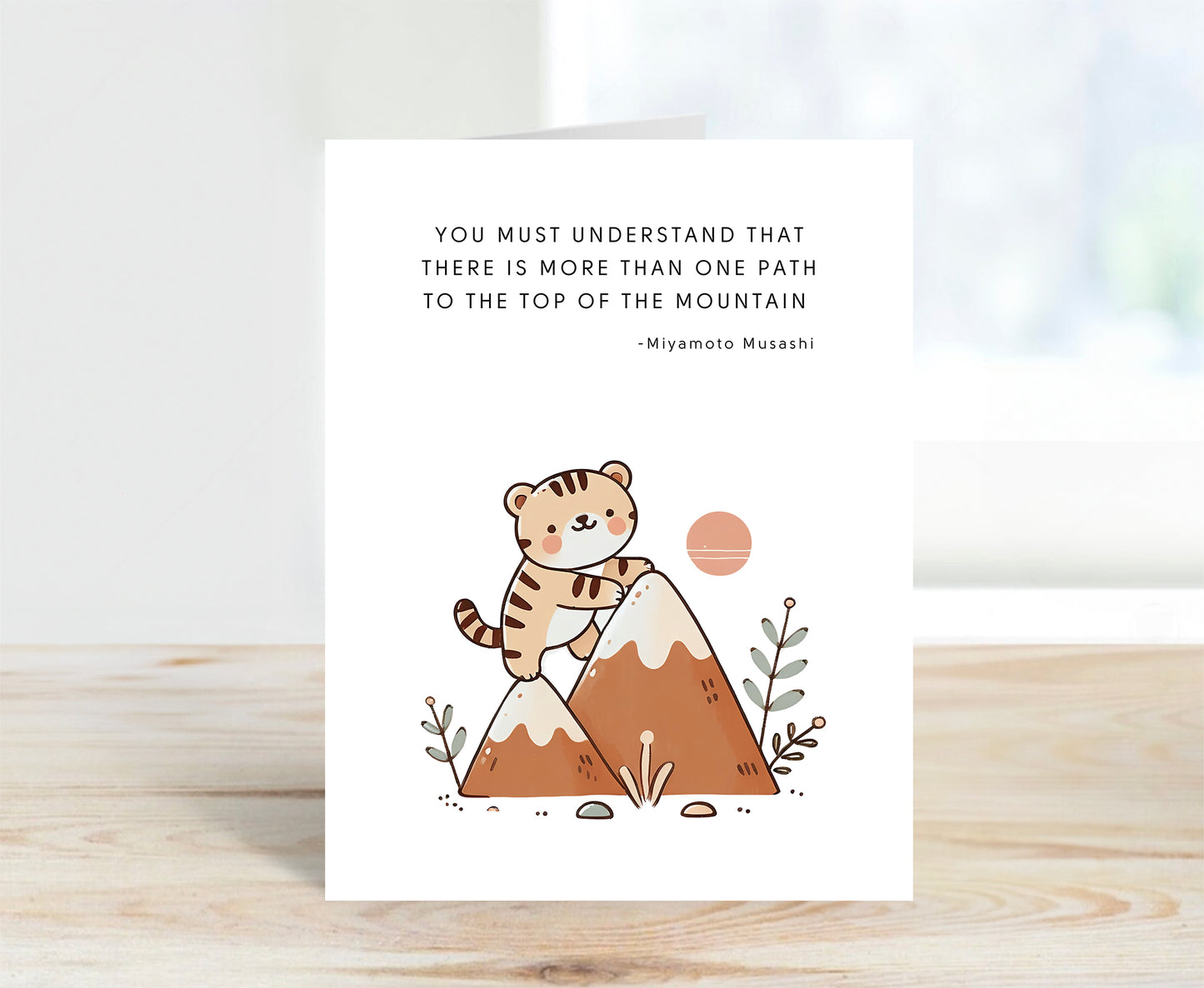 Inspirational Card - More Than One Way