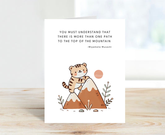 Inspirational Card - More Than One Way