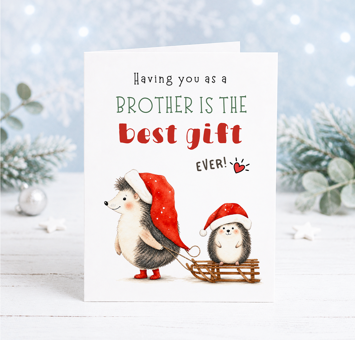 Christmas Card, Playful