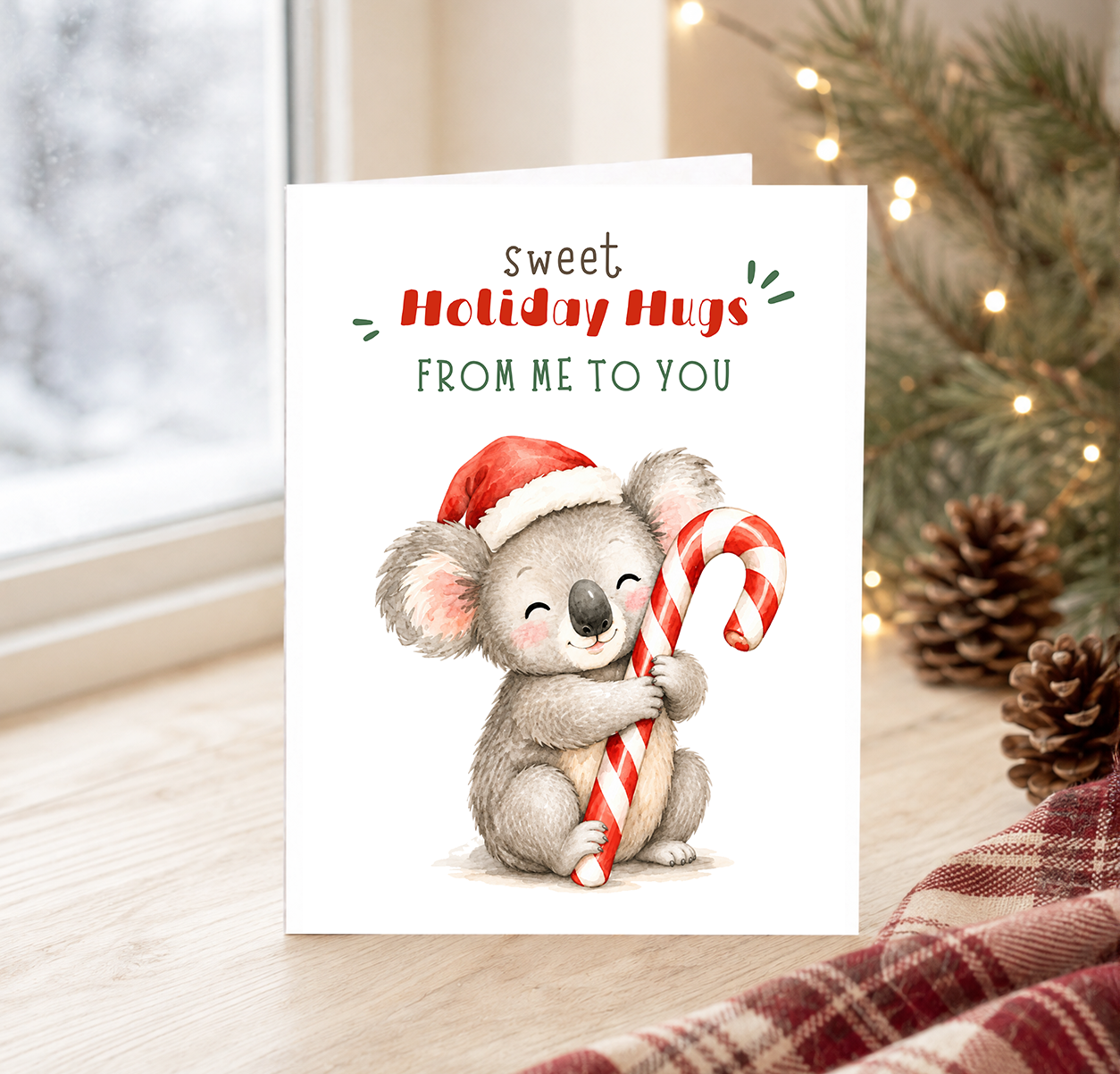 Christmas Card, Playful