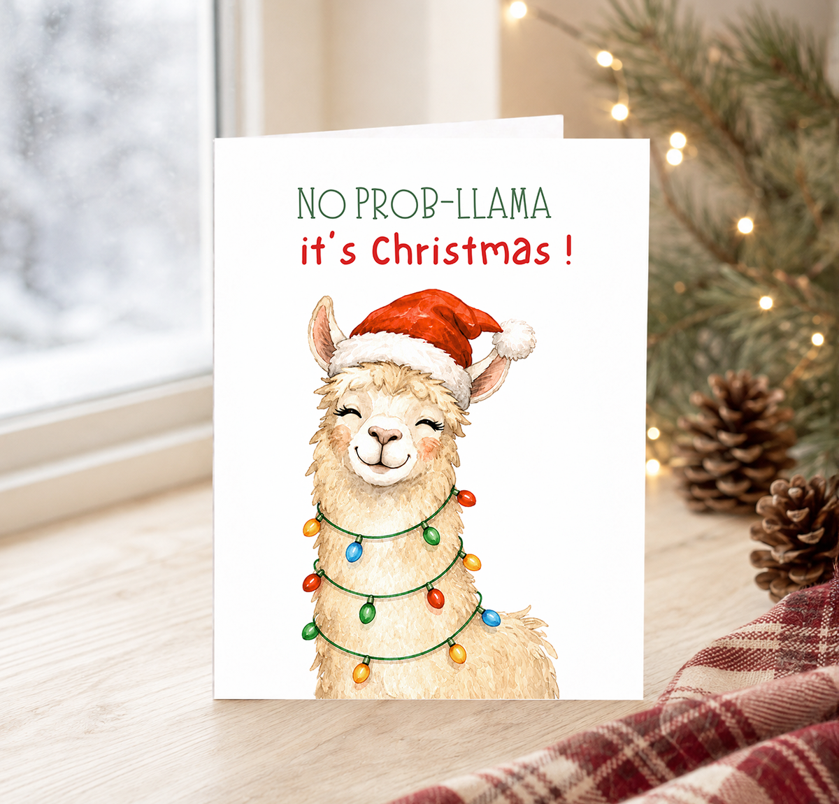 Christmas Card, Playful
