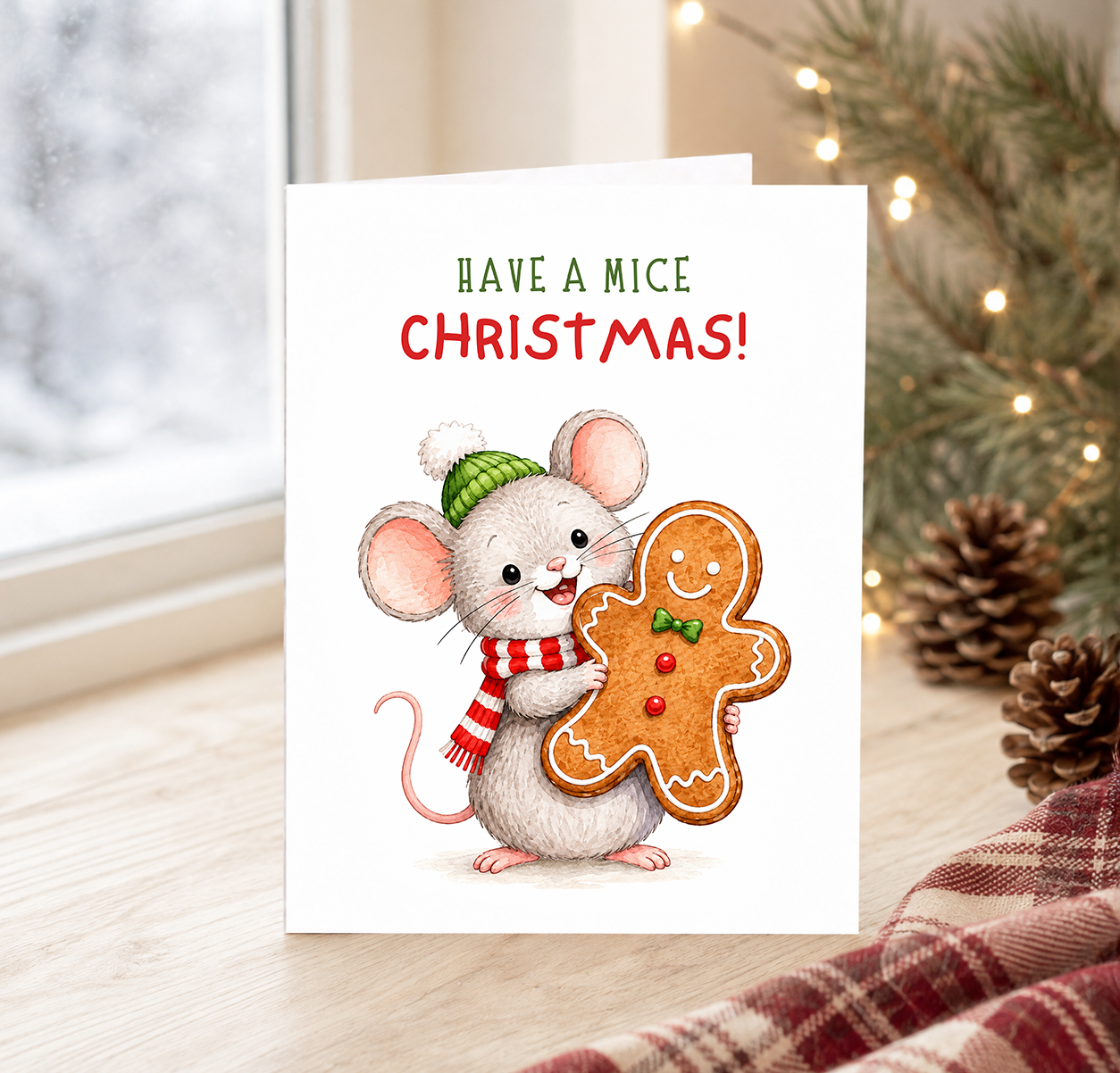 Christmas Card, Playful