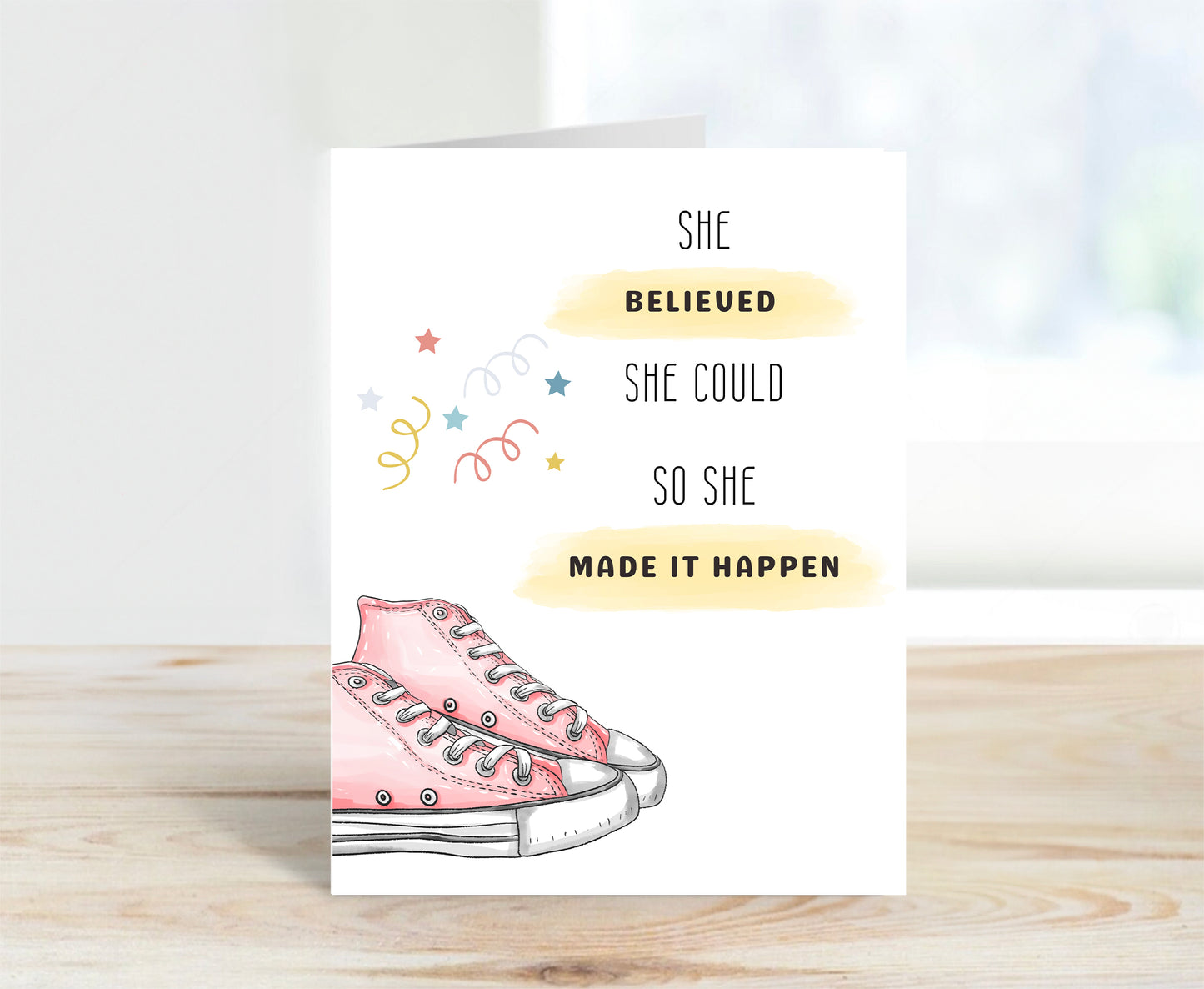 She Believed She Could