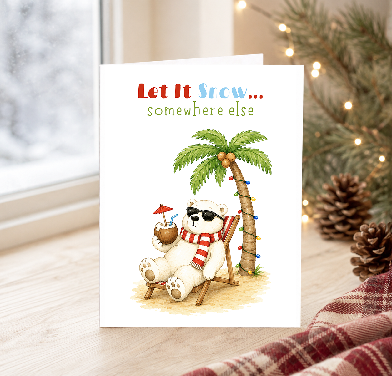 Christmas Card, Playful