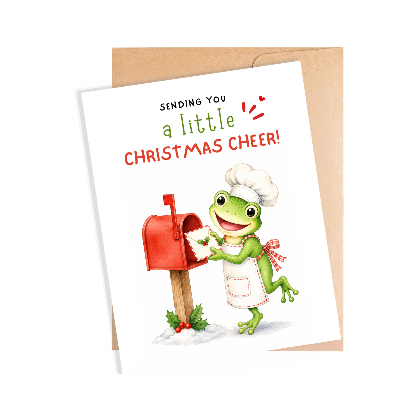 Christmas Card, Playful