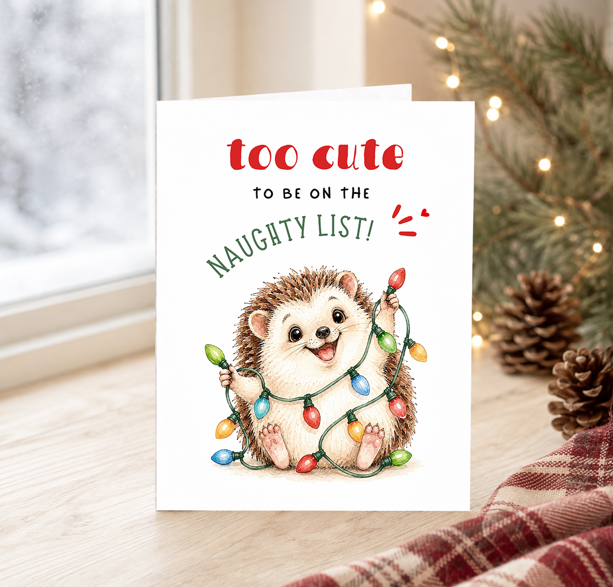 Christmas Card, Playful