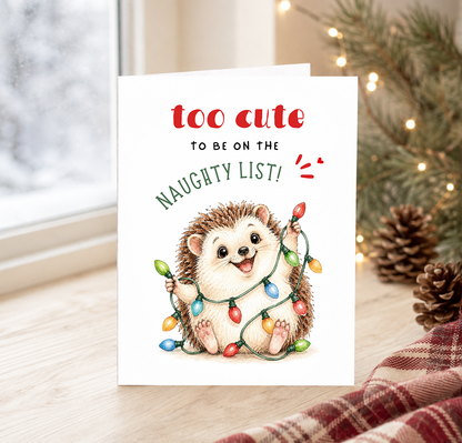 Christmas Card, Playful