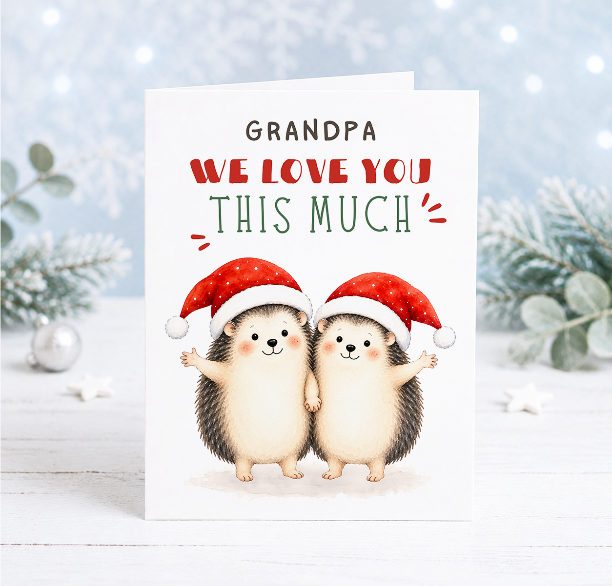 Christmas Card, Playful